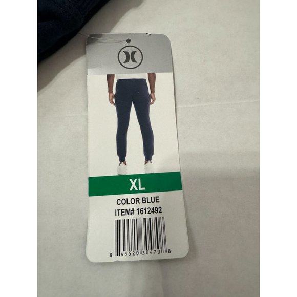 Hurley NWT Sz XL Navy Loungewear  Drawstring Joggers T-shirt Set - Picture 7 of 16